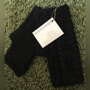 Alpaca Wool Fingerless Gloves